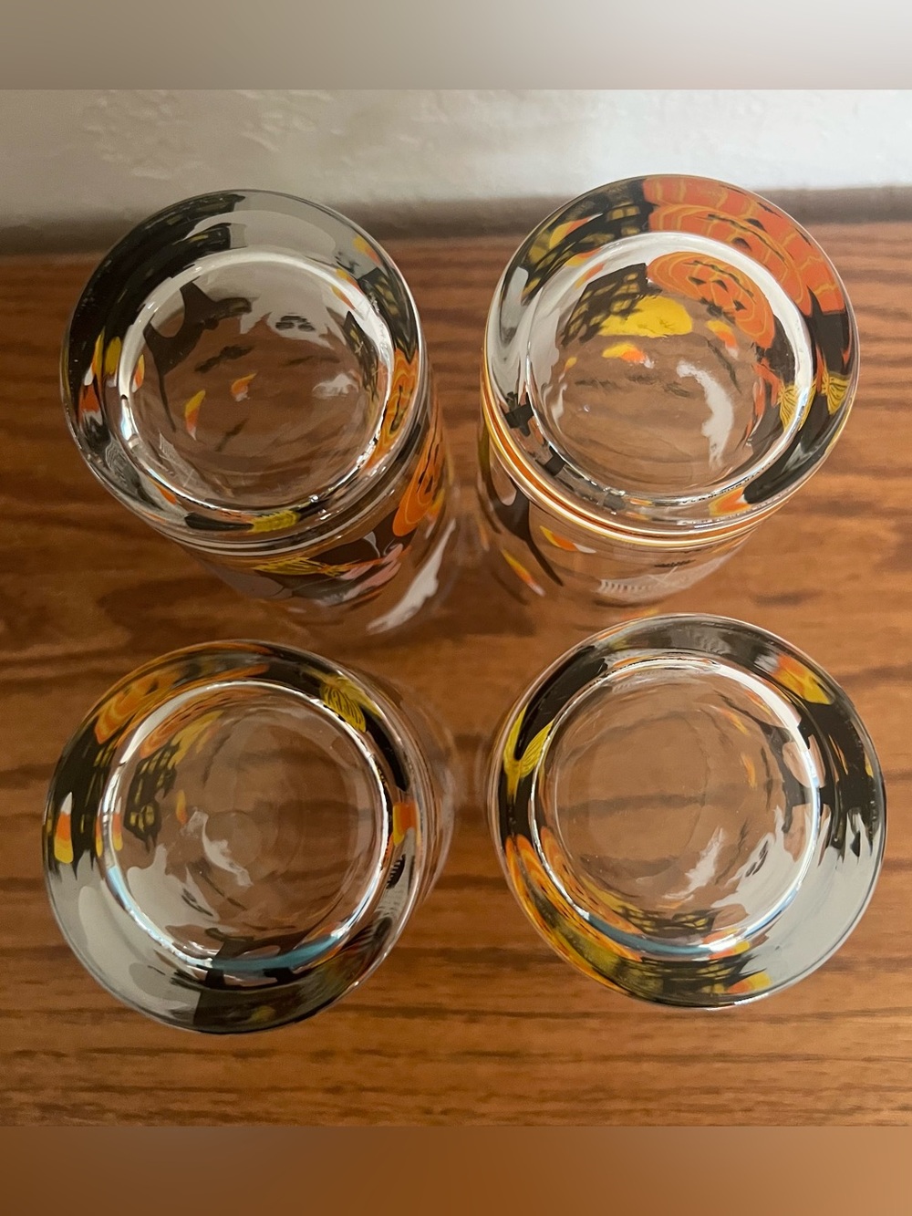 Set of 4 Rare Vintage Culver SpookyTown Halloween Glasses - Picture 5 of 10